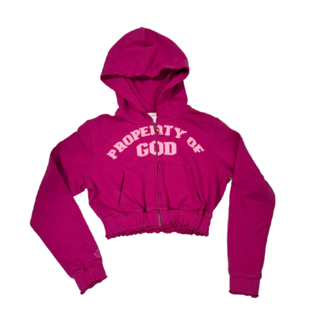 Property of God distressed Jacket